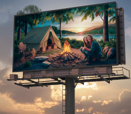 publicité camping