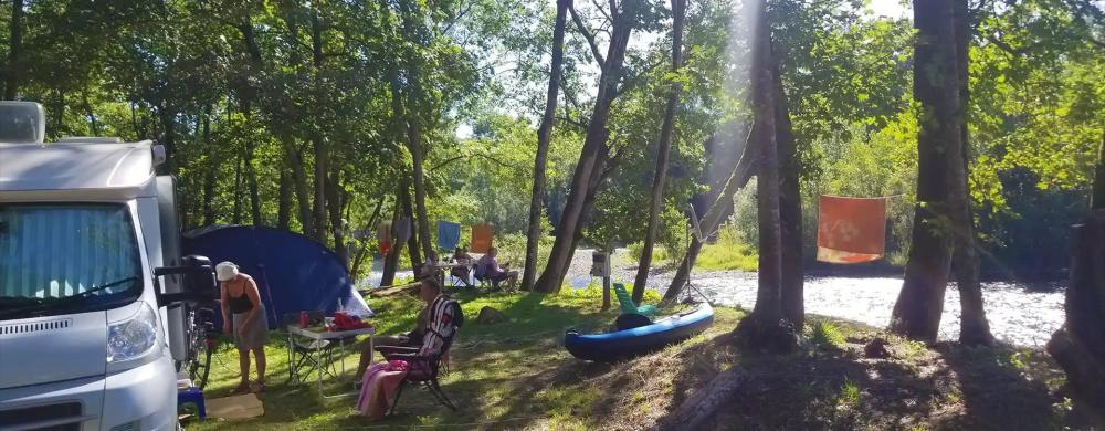Image Camping Les Chalets sur La Dordogne