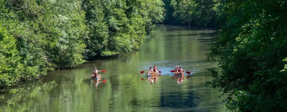 Image Camping Les Chalets sur La Dordogne